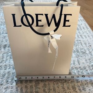 Loewe Shopping Bag with ribbon